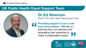 The UK Public Health Rapid Support Team - A renewed commitment to tackling infectious diseases