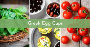 Greek Egg Cups for low carb breakfast for the 17 Day Diet and 17 Day Kickstart Diet